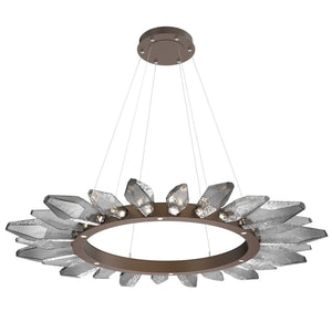 Hammerton Studio - CHB0050-56-FB-CS-CA1-L1 - LED Chandelier - Rock Crystal - Flat Bronze