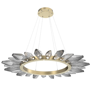 Hammerton Studio - CHB0050-56-GB-CS-CA1-L1 - LED Chandelier - Rock Crystal - Gilded Brass