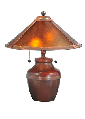 Meyda Tiffany - 77774 - Table Lamp - Sutter - Washed Copper