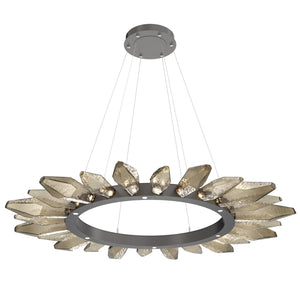 Hammerton Studio - CHB0050-56-GP-CB-CA1-L1 - LED Chandelier - Rock Crystal - Graphite