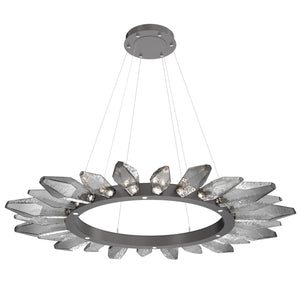 Hammerton Studio - CHB0050-56-GP-CS-CA1-L1 - LED Chandelier - Rock Crystal - Graphite