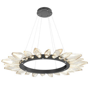 Hammerton Studio - CHB0050-56-MB-CA-CA1-L1 - LED Chandelier - Rock Crystal - Matte Black