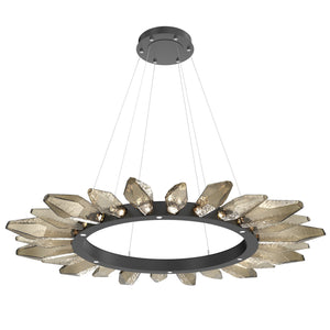 Hammerton Studio - CHB0050-56-MB-CB-CA1-L1 - LED Chandelier - Rock Crystal - Matte Black