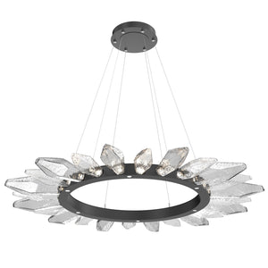 Hammerton Studio - CHB0050-56-MB-CC-CA1-L3 - LED Chandelier - Rock Crystal - Matte Black