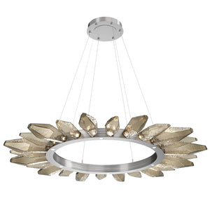 Hammerton Studio - CHB0050-56-SN-CB-CA1-L1 - LED Chandelier - Rock Crystal - Satin Nickel