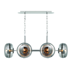 Eurofase - 38130-022 - Six Light Chandelier - Nottingham - Nickel