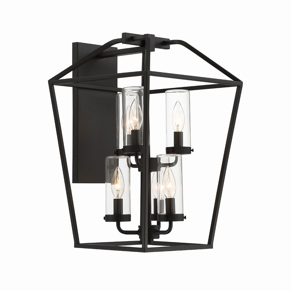 Eurofase - 44307-011 - Six Light Lantern - Bastille - Black