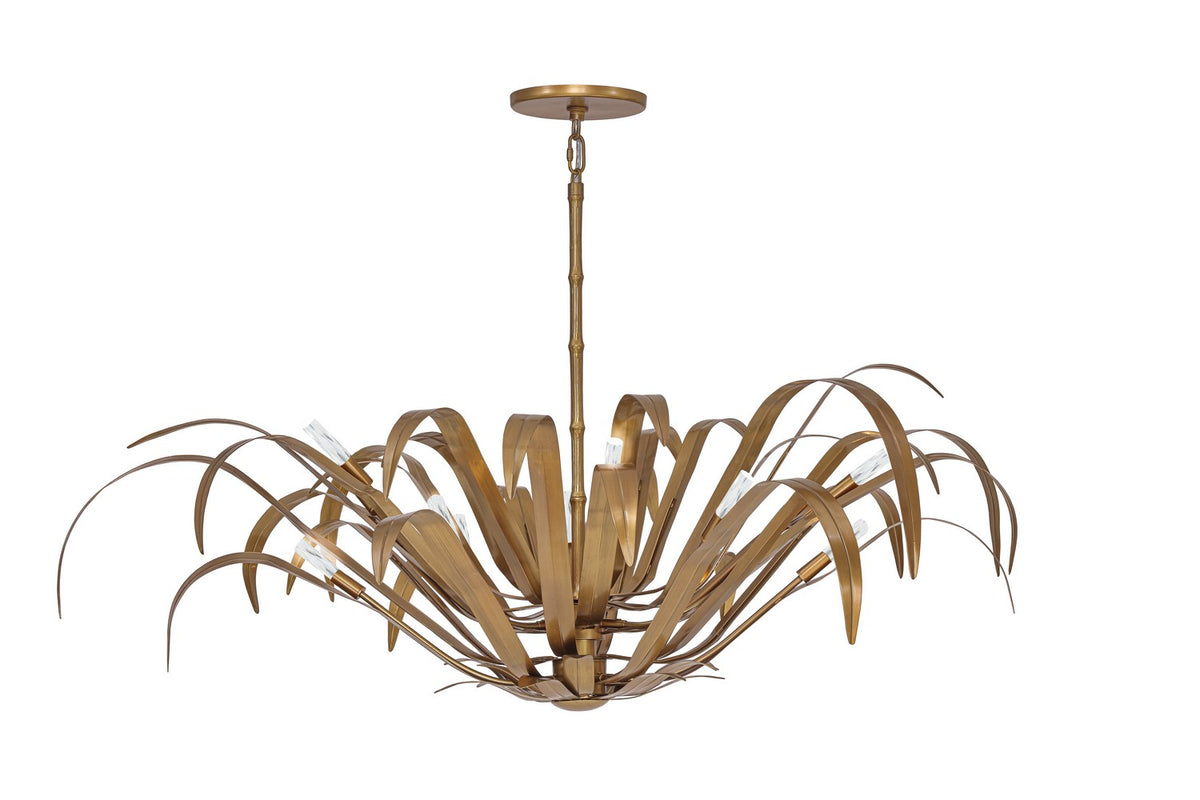 Eurofase - 46433-015 - KAGRA-CHD-12LT-56IN-BR - KAGRA - Brass
