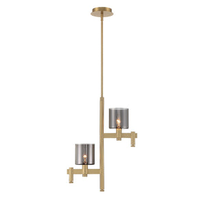Eurofase - 46520-012 - DECATO-CHD-2LT-22IN-GD-SK - DECATO - Gold