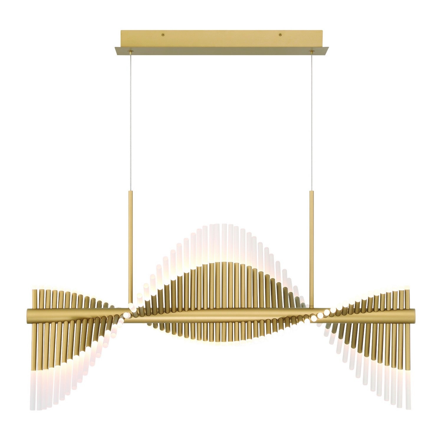 Eurofase - 47125-018 - VOLTIK-CHD-60LT-40IN-GD-FR - VOLTIK - Gold
