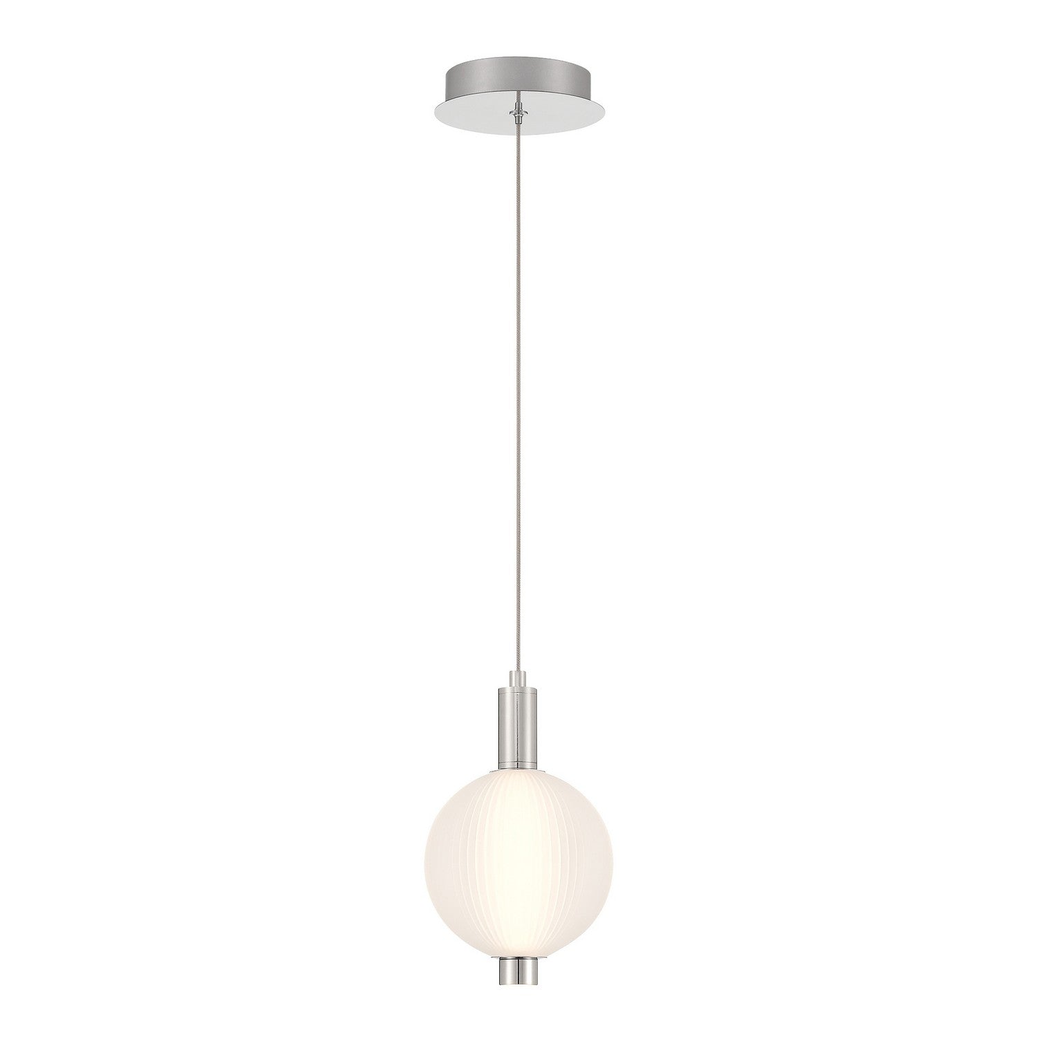 Eurofase - 47189-027 - PALMAS-PEN-10IN-PN-WH - PALMAS - Polished Nickel