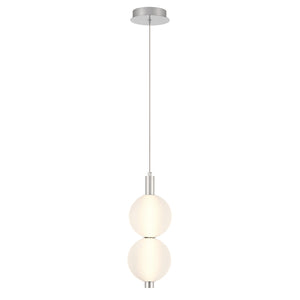 Eurofase - 47190-023 - PALMAS-PEN-2LT-16IN-PN-WH - PALMAS - Polished Nickel