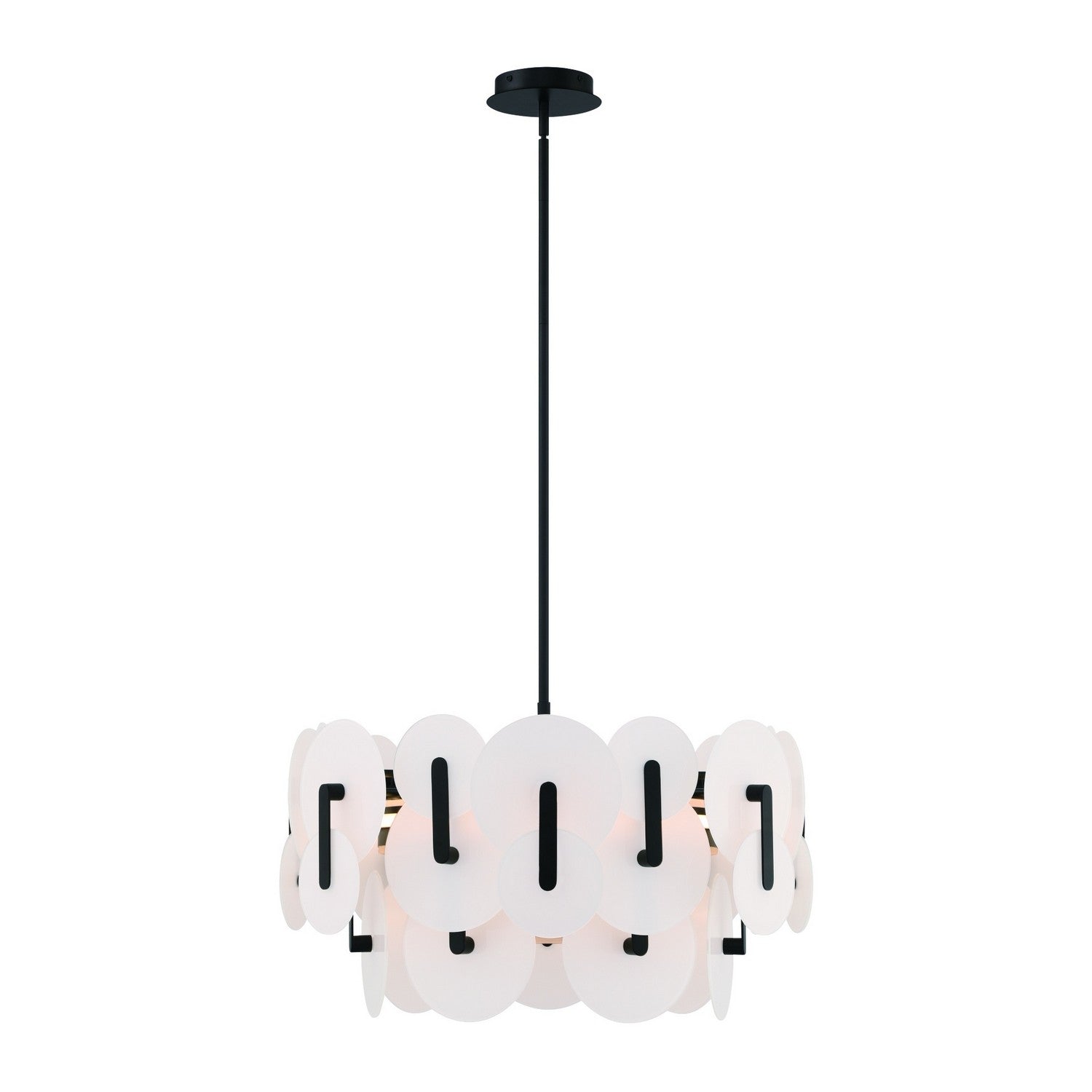 Eurofase - 47209-022 - NUVOLA-CHD-24IN-BK - NUVOLA - Black
