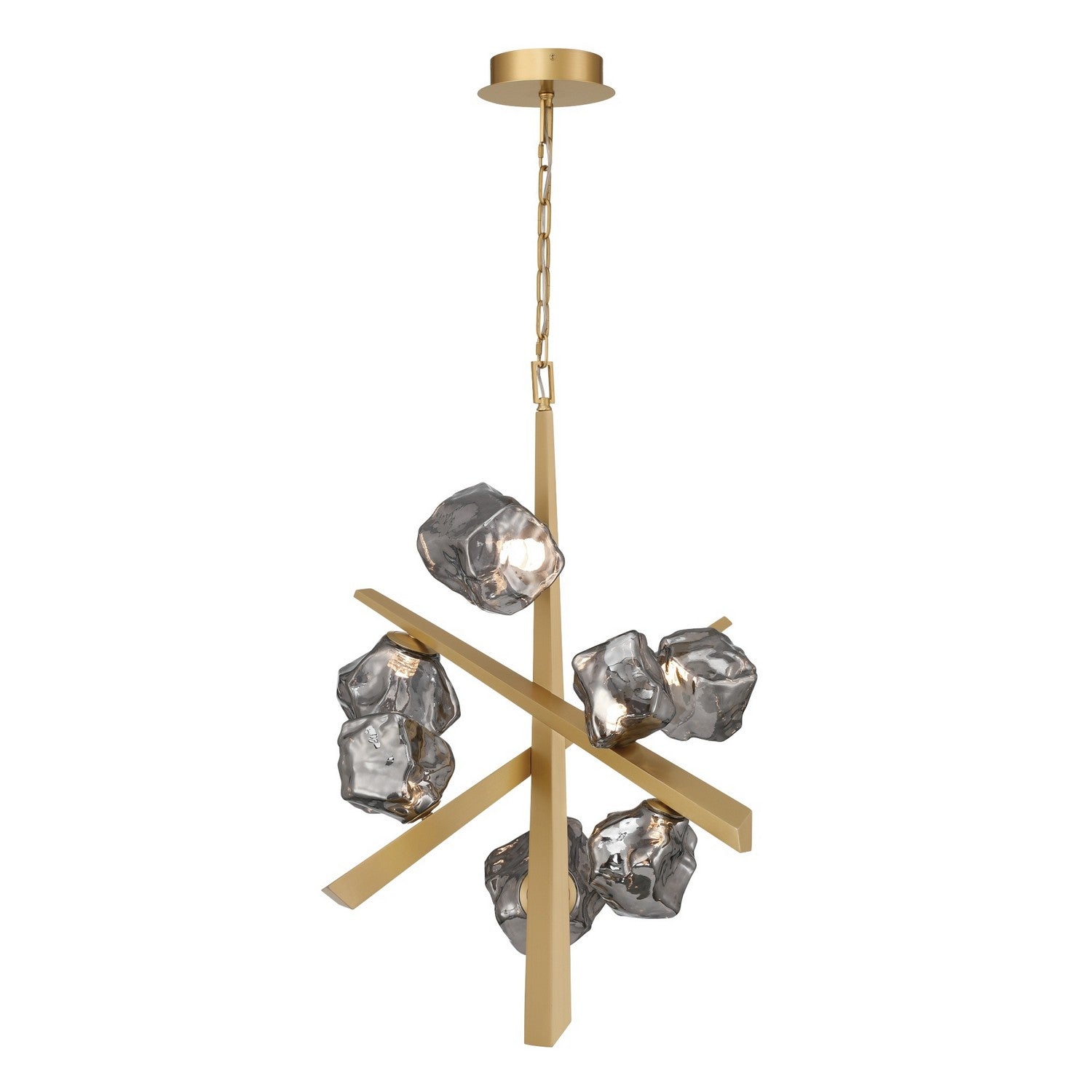 Eurofase - 47234-017 - THORAH-CHD-7LT-33IN-GD-SK - THORAH - Gold