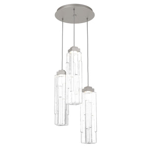 Hammerton Studio - CHB0056-03-BS-LC-C01-L3 - LED Pendant - Ledgestone - Beige Silver