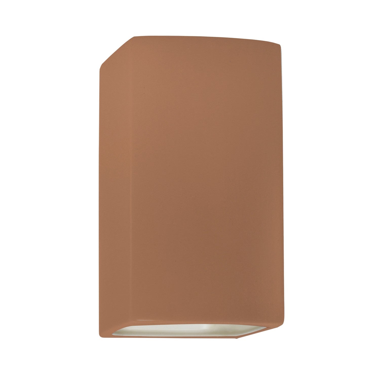 Justice Designs - CER-0915-ADOB - One Light Wall Sconce - Ambiance - Adobe