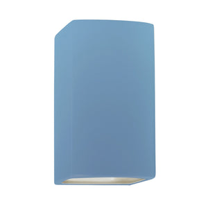 Justice Designs - CER-0910W-SKBL - One Light Outdoor Wall Sconce - Ambiance - Sky Blue