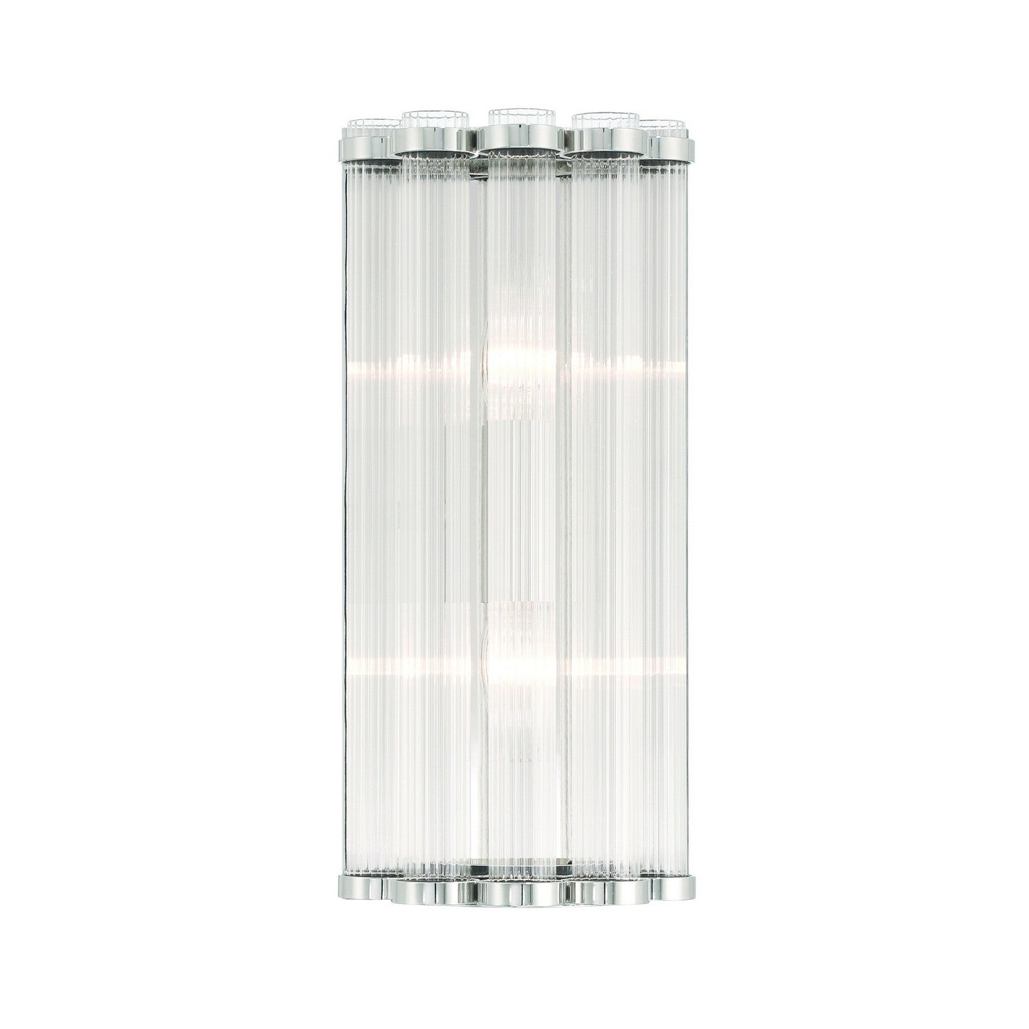 Eurofase - 47241-022 - GLASBURY-WSC-14IN-PN-RB - GLASBURY - Polished Nickel