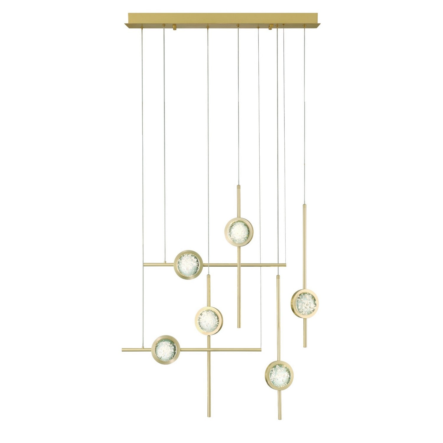 Eurofase - 47255-012 - BARLETTA-CHD-6LT-32IN-GD - BARLETTA - Gold