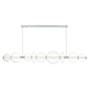 Eurofase - 47257-030 - ATOMO-CHD-9LT-74IN-CHR-CL - ATOMO - Chrome