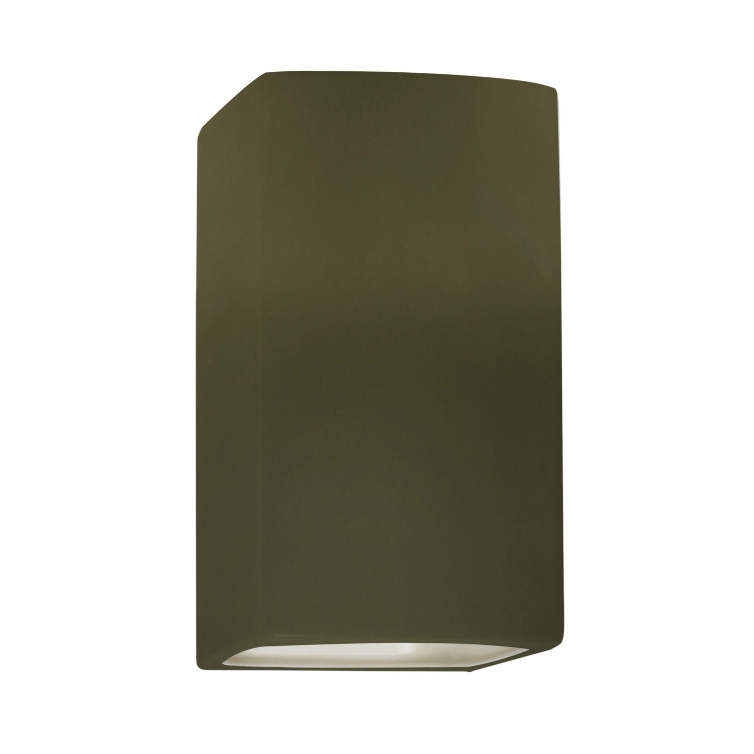 Justice Designs - CER-0915W-MGRN - One Light Outdoor Wall Sconce - Ambiance - Matte Green