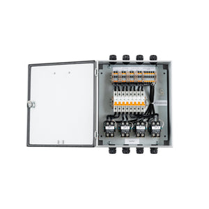 Eurofase - EFCB24M4 - 120-240V 4 ZONE CONTACTOR MBOX - CONTROLS - Light Gray