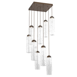 Hammerton Studio - CHB0056-09-FB-LC-C01-L1 - LED Pendant - Ledgestone - Flat Bronze