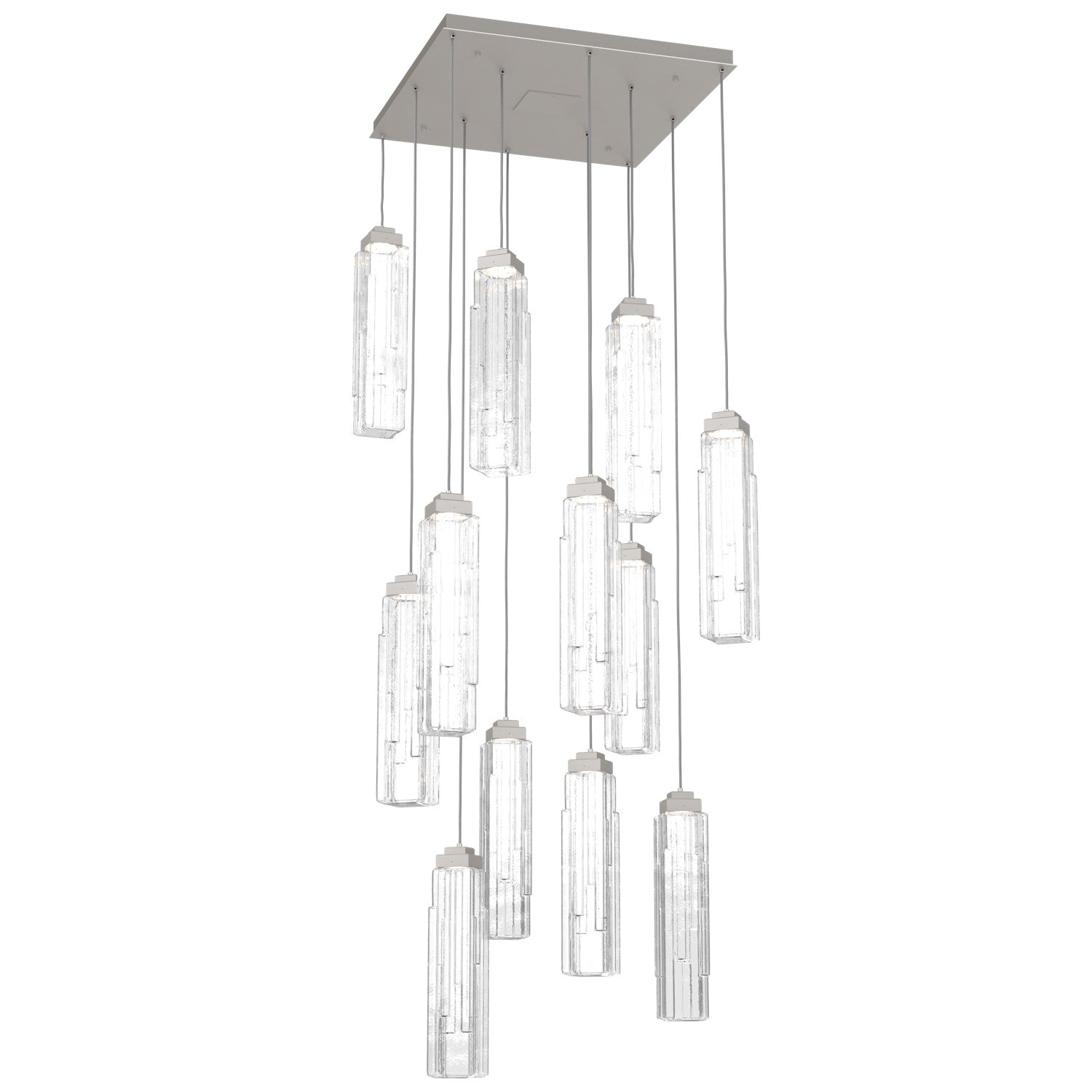 Hammerton Studio - CHB0056-12-BS-LC-C01-L1 - LED Pendant - Ledgestone - Beige Silver