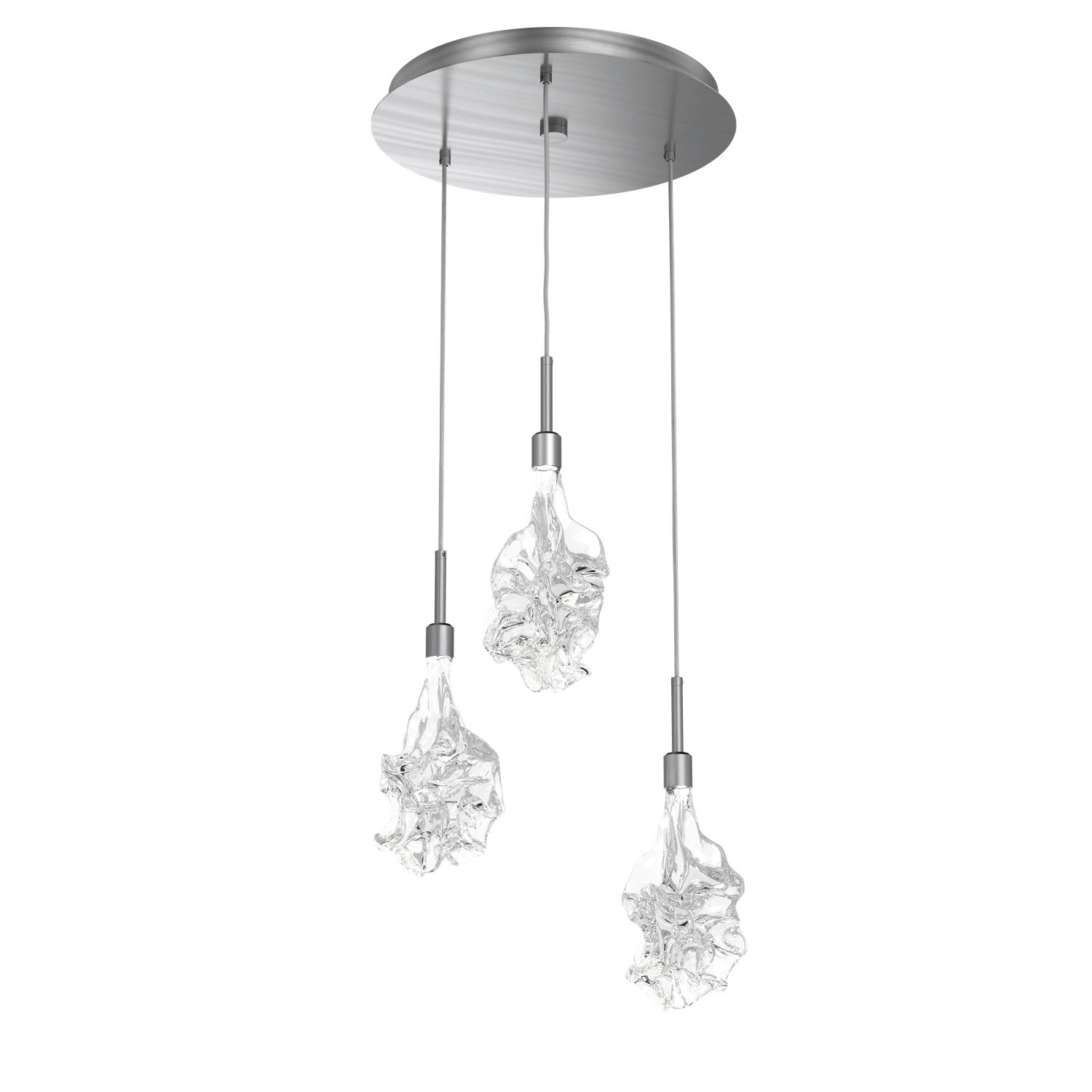 Hammerton Studio - CHB0059-03-GM-BC-C01-L1 - LED Pendant - Blossom - Gunmetal