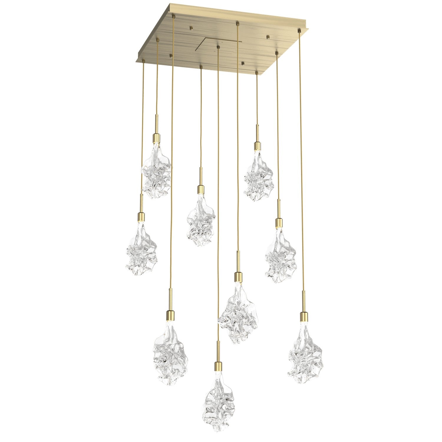 Hammerton Studio - CHB0059-09-HB-BC-C01-L1 - LED Pendant - Blossom - Heritage Brass