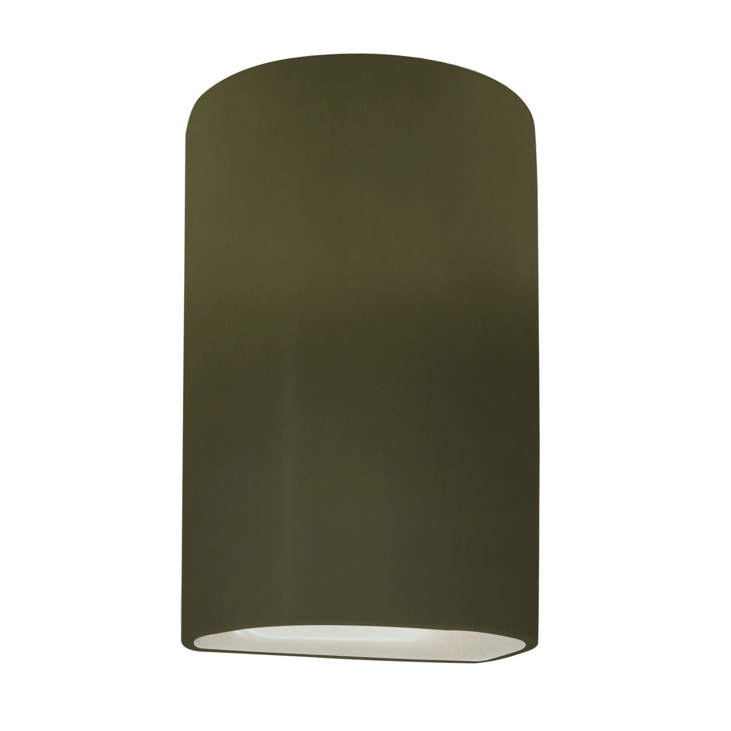 Justice Designs - CER-0940-MGRN - One Light Wall Sconce - Ambiance - Matte Green