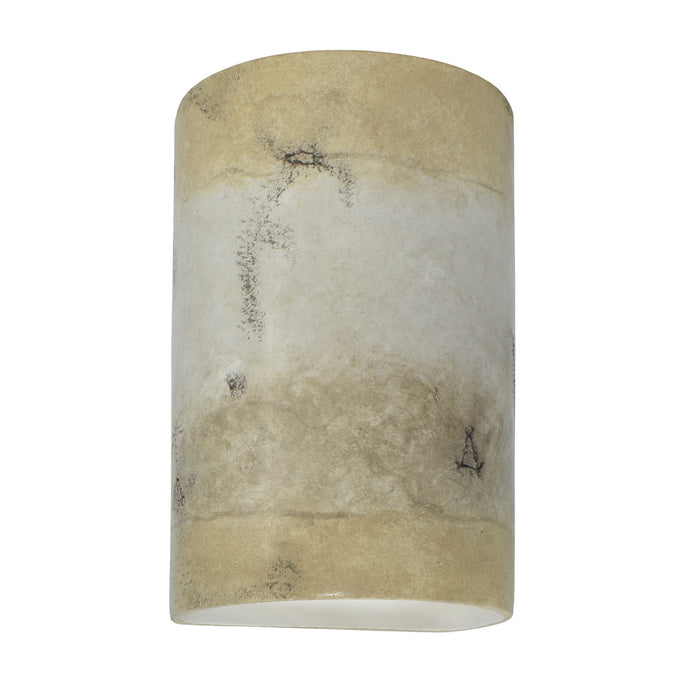 Justice Designs - CER-0940-TRAG - Lantern - Ambiance - Greco Travertine