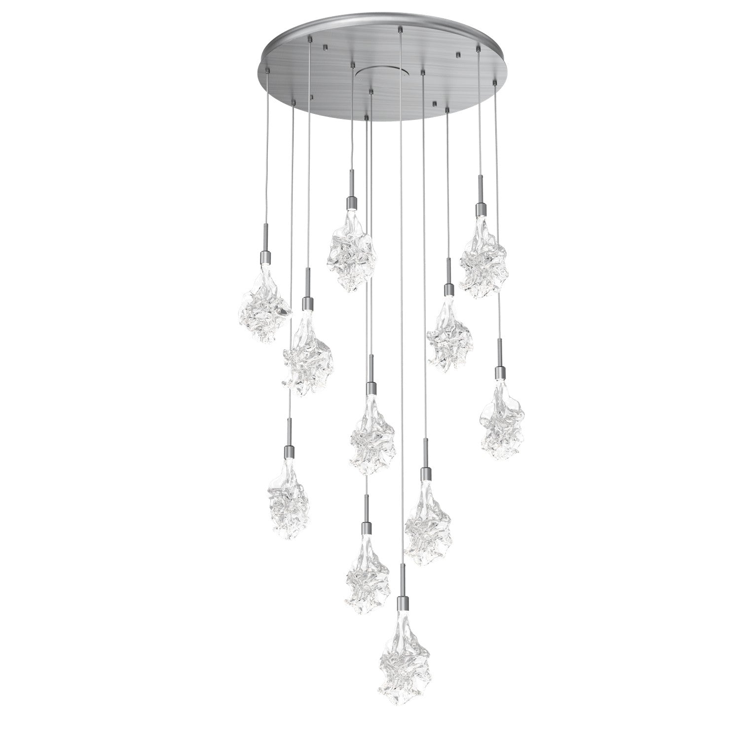 Hammerton Studio - CHB0059-11-GM-BC-C01-L1 - LED Pendant - Blossom - Gunmetal