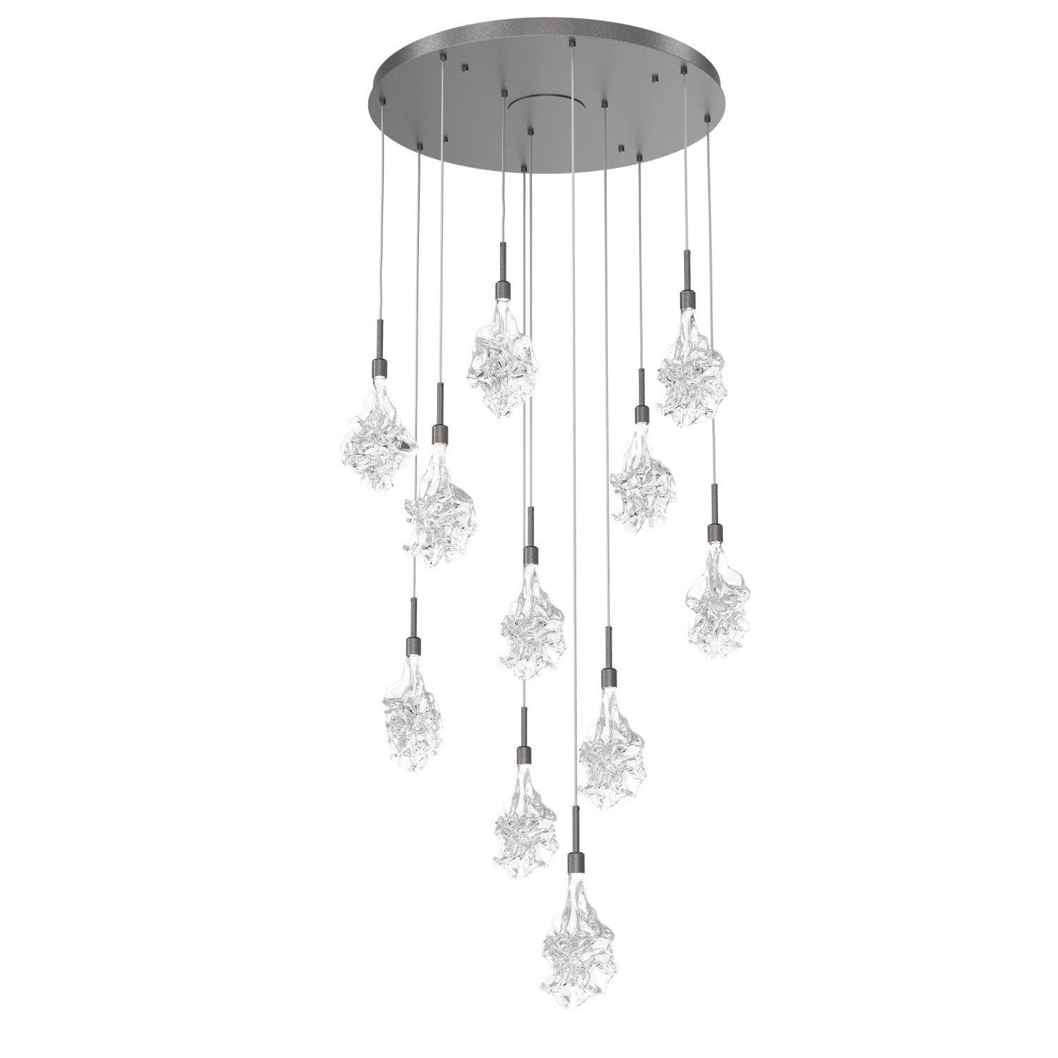 Hammerton Studio - CHB0059-11-GP-BC-C01-L1 - LED Pendant - Blossom - Graphite