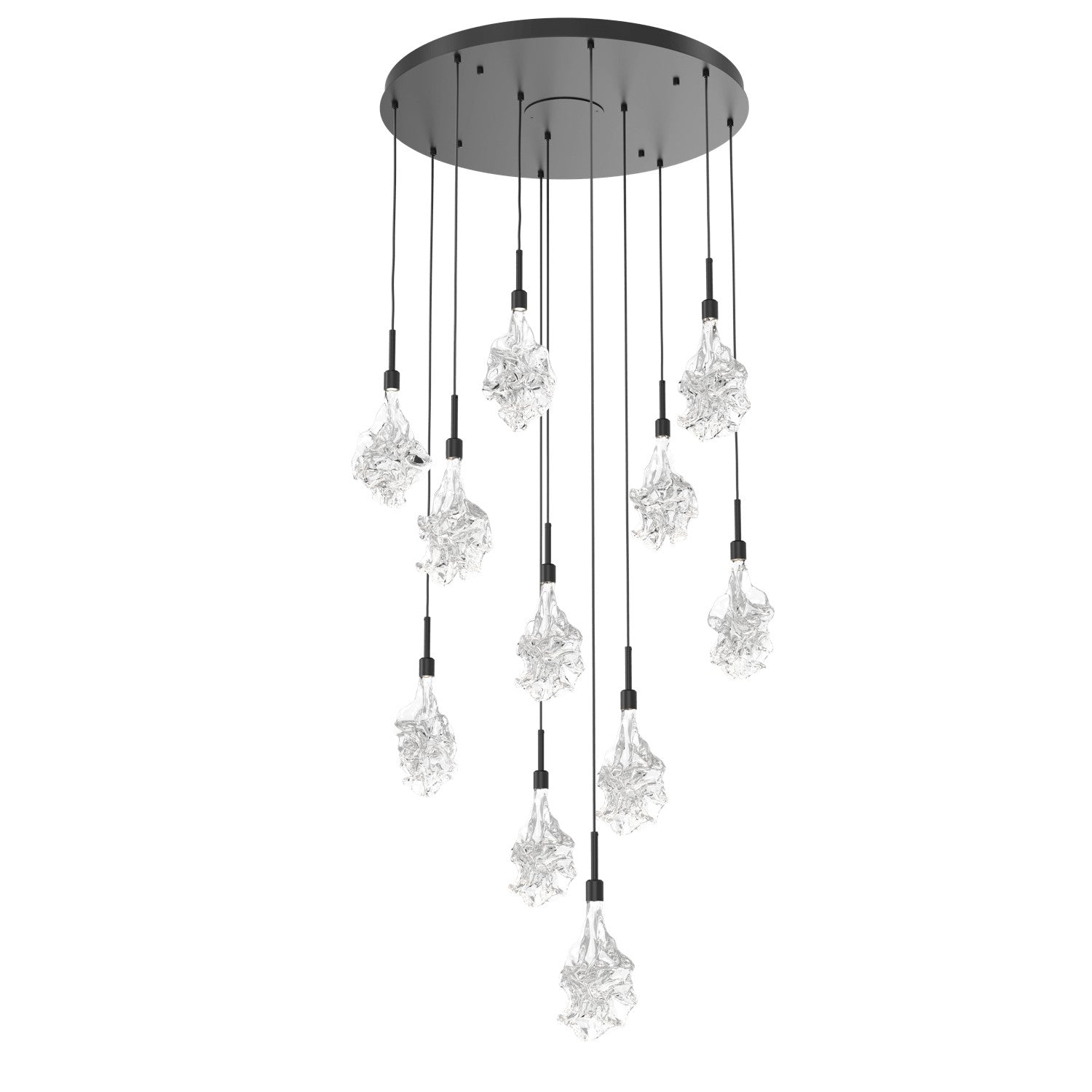 Hammerton Studio - CHB0059-11-MB-BC-C01-L3 - LED Pendant - Blossom - Matte Black