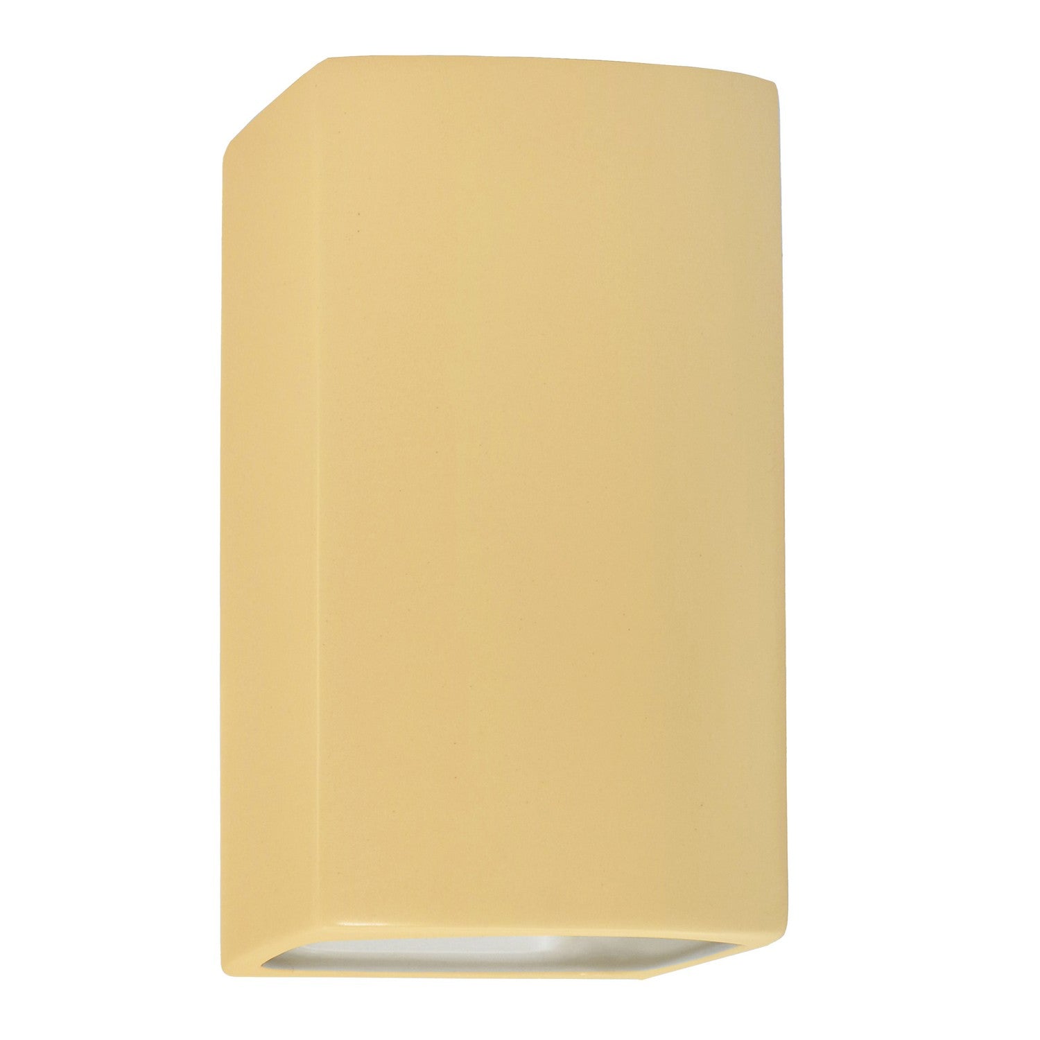 Justice Designs - CER-0950W-MYLW - One Light Outdoor Wall Sconce - Ambiance - Muted Yellow