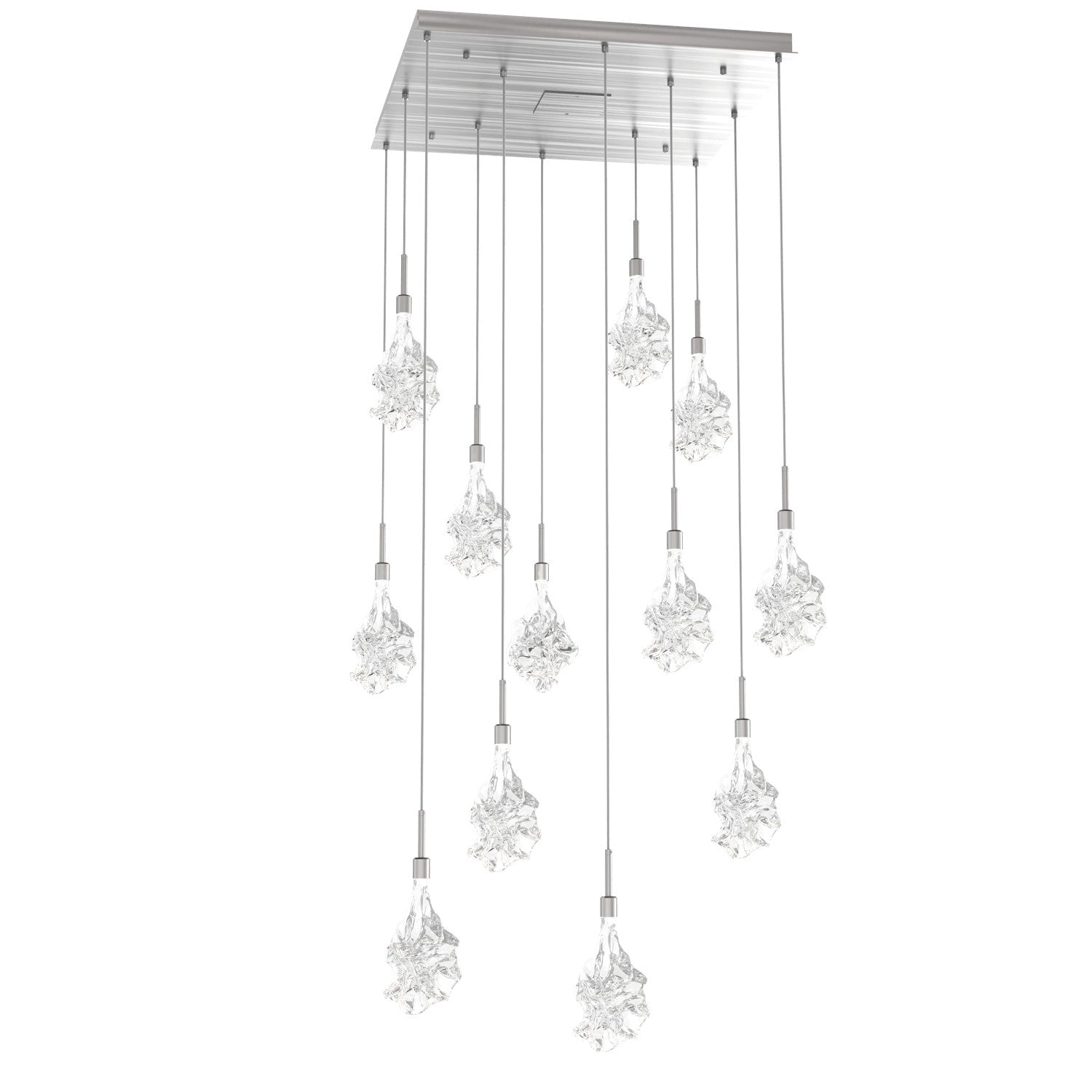 Hammerton Studio - CHB0059-12-SN-BC-C01-L1 - LED Pendant - Blossom - Satin Nickel