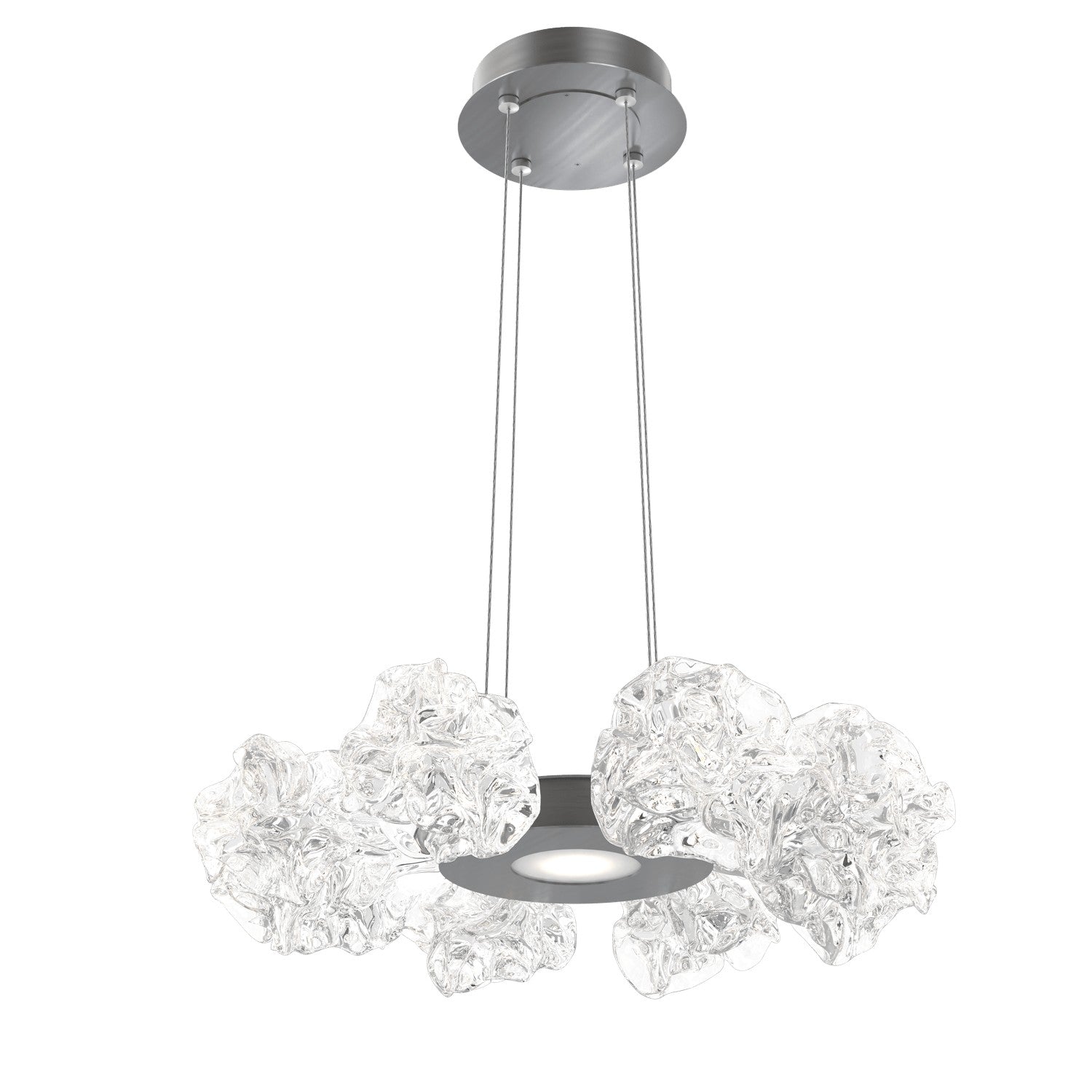 Hammerton Studio - CHB0059-24-GM-BC-CA1-L1 - LED Chandelier - Blossom - Gunmetal