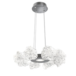 Hammerton Studio - CHB0059-24-GM-BC-CA1-L3 - LED Chandelier - Blossom - Gunmetal