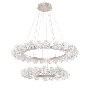 Hammerton Studio - CHB0059-2B-BS-BC-CA1-L3 - LED Chandelier - Blossom - Beige Silver