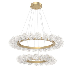 Hammerton Studio - CHB0059-2B-FB-BC-CA1-L1 - LED Chandelier - Blossom - Flat Bronze