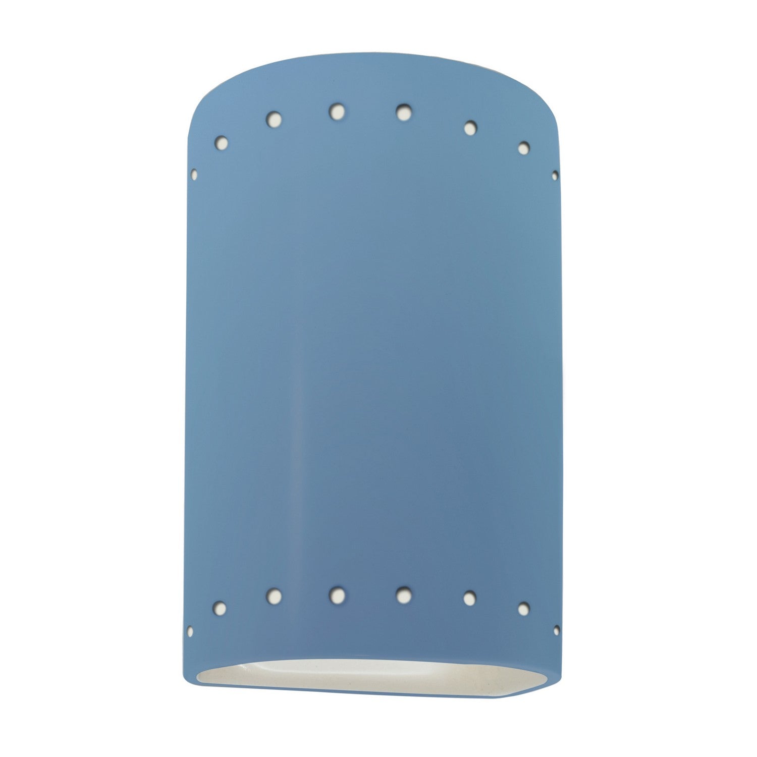 Justice Designs - CER-0990-SKBL - One Light Wall Sconce - Ambiance - Sky Blue