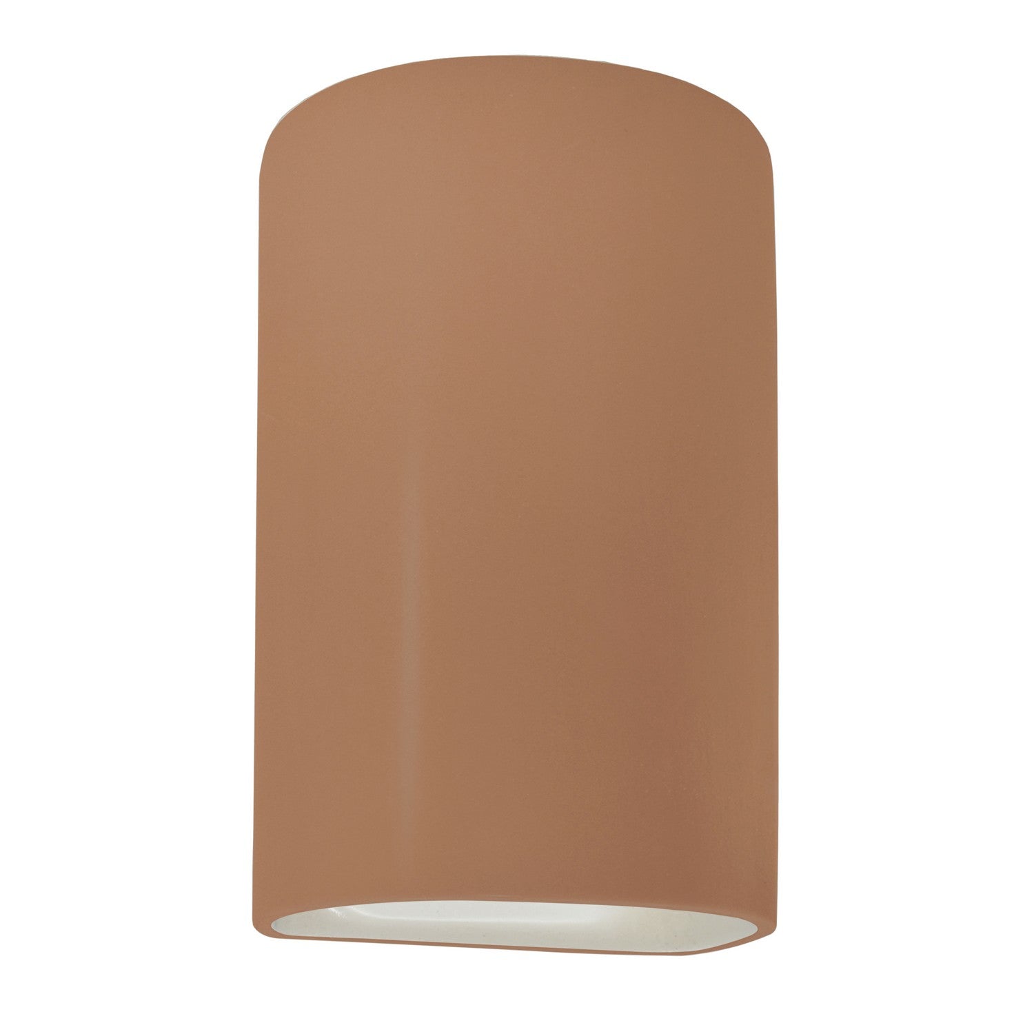 Justice Designs - CER-1260W-ADOB - One Light Outdoor Wall Sconce - Ambiance - Adobe