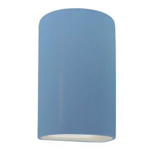 Justice Designs - CER-1260W-SKBL - One Light Outdoor Wall Sconce - Ambiance - Sky Blue