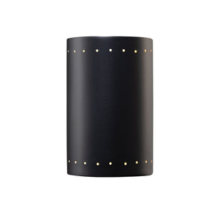 Justice Designs - CER-1290-CRB - Lantern - Ambiance - Carbon - Matte Black