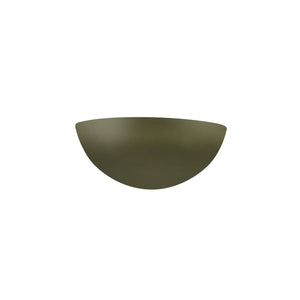 Justice Designs - CER-1300-MGRN - One Light Wall Sconce - Ambiance - Matte Green