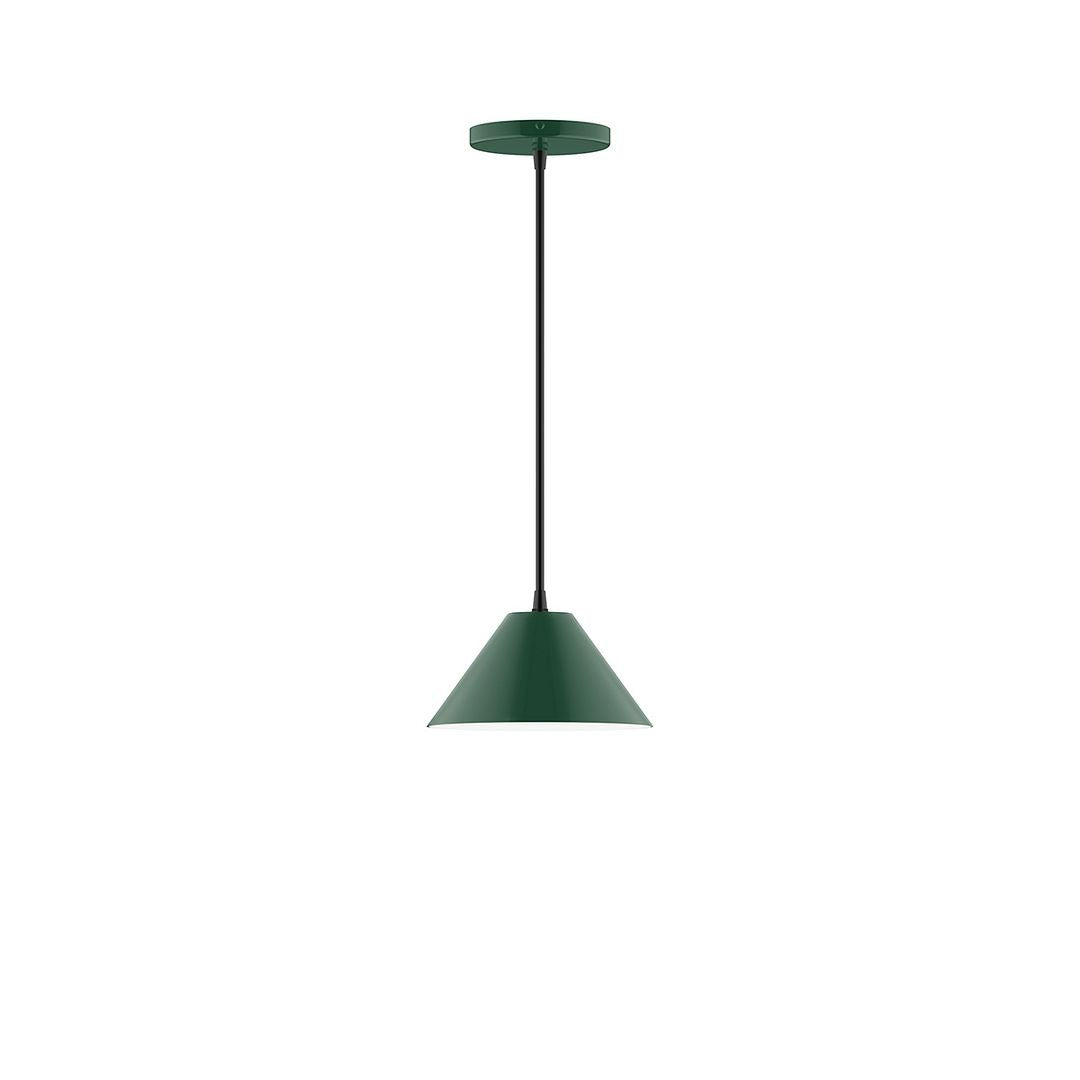 Montclair Light Works - PEB421-42-C26-L10 - LED Pendant - Axis - Forest Green