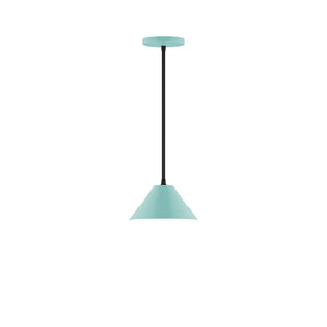 Montclair Light Works - PEB421-48-C12 - One Light Pendant - Axis - Sea Green