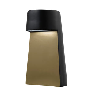 Justice Designs - CER-2450-CBGD - Portable - Portable - Carbon Matte Black/Champagne Gold