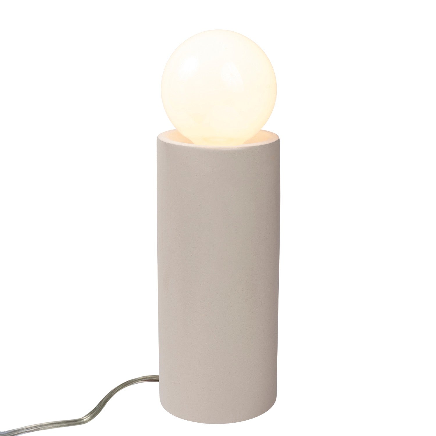 Justice Designs - CER-2465-MAT - One Light Portable - Portable - Matte White